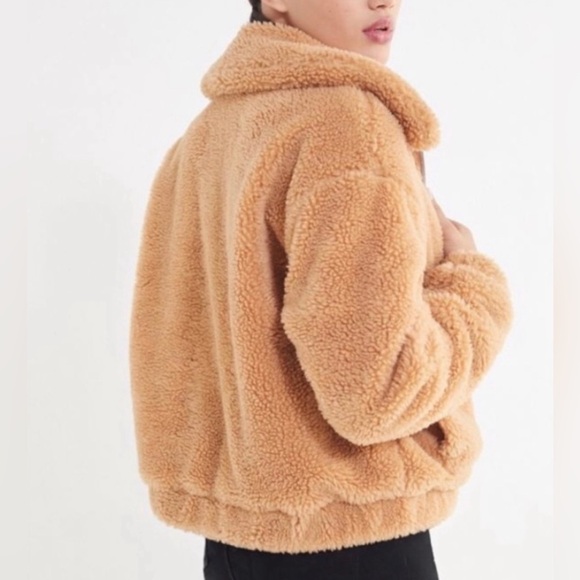 Urban Outfitters Teddy Coat XS - Picture 1 of 5